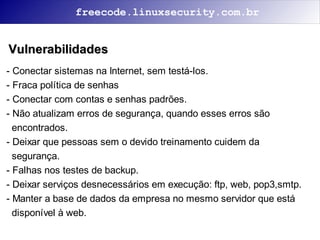 Segurança na Internet