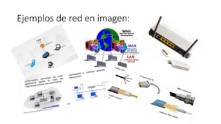 Ejemplos de red en imagen:
 