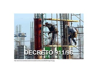 http://servicios.laverdad.es/servicios/web/construccionalba05/img/p12a.jpg DECRETO 911/96   DECRETO 911/96   