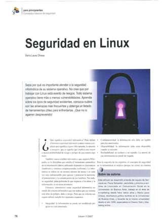 Seguridad en Linux
