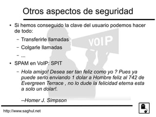 Seguridad en VoIP