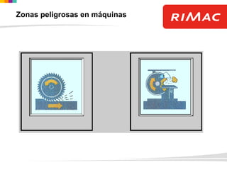 Zonas peligrosas en máquinas
 