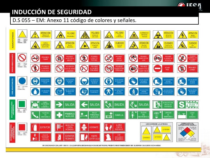 Seguridad 8. codigo de colores y señales Seguridad 8. codigo de colores y señales