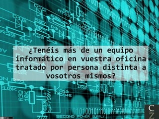 Conferencia orientación en seguridad de la información para administradores de fincas (Zaragoza).