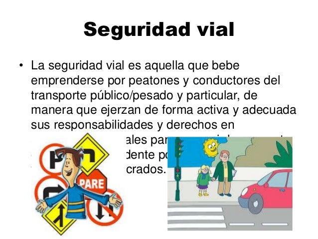 seguridad vial y ciudadana