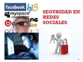 Seguridad de las redes sociales diapositiva | PPTX