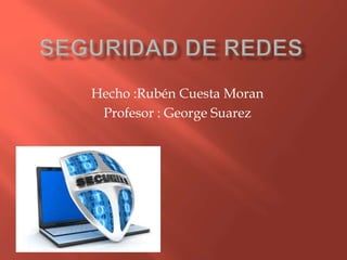 Hecho :Rubén Cuesta Moran
Profesor : George Suarez
 