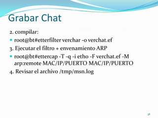 i : Eleccion de la interfaz 