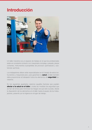 Guía de seguridad en talleres mecánicos - @ITURRI blog