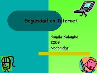 Seguridad en Internet Camila Colombo 2009 Norbridge 