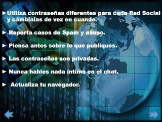 La seguridad Informatica en las Redes Sociales | PPTX