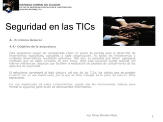 Seguridad En Las Tics | PPT
