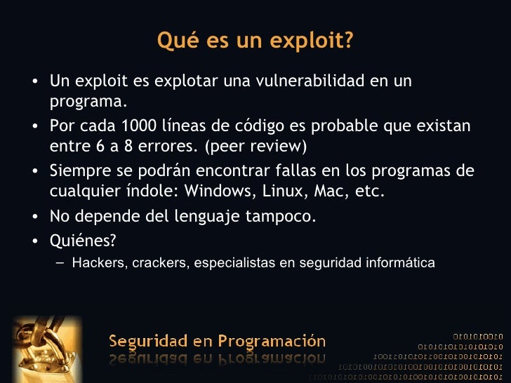 Seguridad En Programación