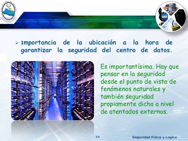 Seguridad física y lógica