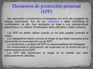 Seguridad general epp | PPT