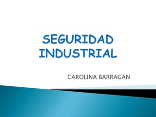 SEGURIDAD INDUSTRIAL CAROLINA BARRAGAN 