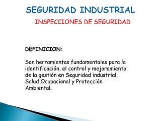 SEGURIDAD INDUSTRIALCONDICIONES GENERALES LUGARES Y ESPACIOS DE TRABAJOESCALERAS