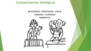 Contaminantes biológicos
52
 