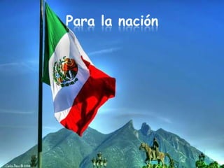 Para la nación
 