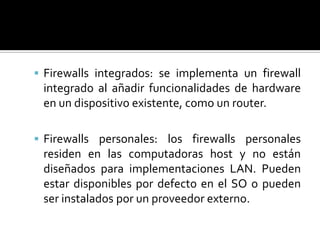 Utilización de un FirewallConfiguración de un solo firewallUn solo firewall tiene tres áreas, una para la red externa, una para la red interna y otra para la DMZ. Desde la red externa se envía todo el tráfico al firewall. A continuación, se requiere el firewall para supervisar el tráfico y determinar qué tráfico debe pasar a la DMZ, qué tráfico debe pasar internamente y qué tráfico debe denegarse por completo.