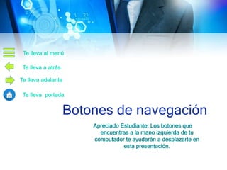 Botones de navegación
 