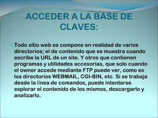 EL SPOOFING: se basa en un navegador o browser modificado. A diferencia de cualquier browser, tiene dos cuadros para direcciones URL.  El engaño consiste en falsear la dirección que me refiere a la nueva que deseo visitar.