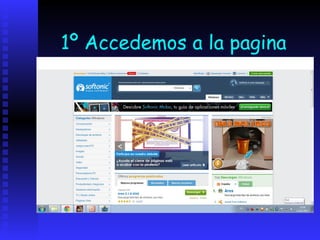 1º Accedemos a la pagina
 