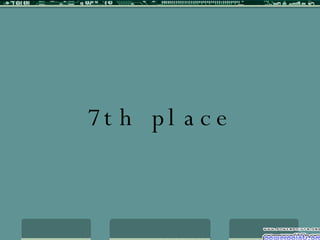 7th place