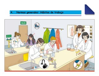 4. Normas generales: Hábitos de trabajo
 