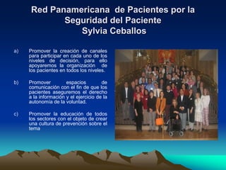 Seguridad del paciente. Perú