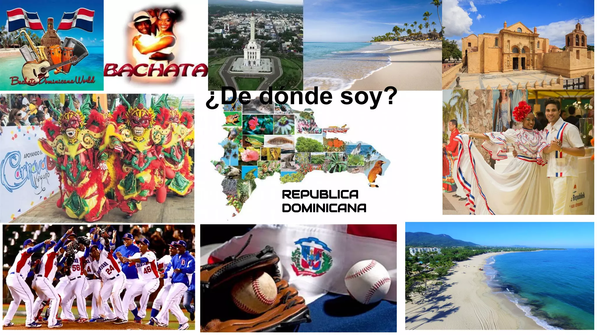 REPUBLICA
DOMINICANA
¿De dónde soy?
 