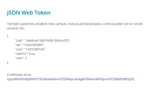 Seguridad para aplicaciones web java con json web tokens (jwt) 2020 | PDF