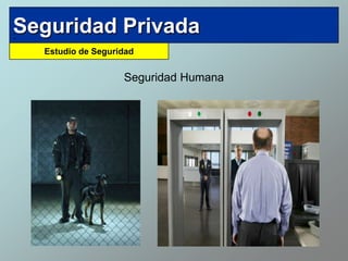 Seguridad privada | PPTX