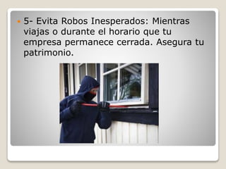 5 razones para invertir en Seguridad privada | PPTX
