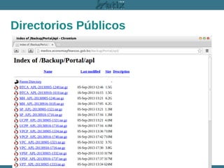 Directorios Públicos

 