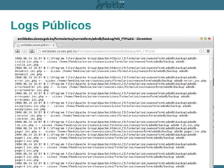 Logs Públicos

 