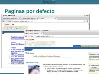 Paginas por defecto

 
