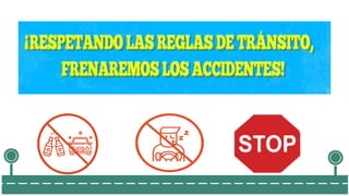 CAPACITACIÓN, PRESENTACIÓN DE SEGURIDAD VIAL