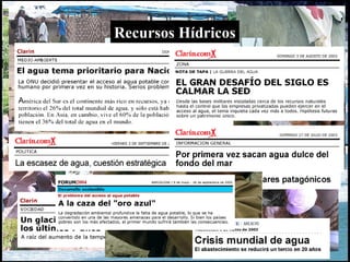 Recursos Hídricos
 