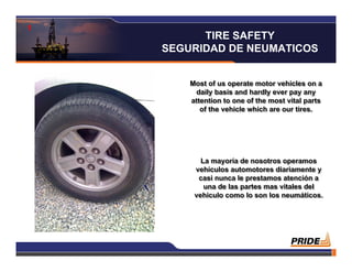 NETWORKVIAL PRESENTA: Seguridad Vial en Neumaticos 2008