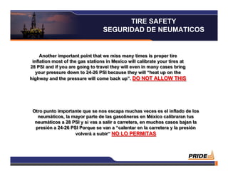 NETWORKVIAL PRESENTA: Seguridad Vial en Neumaticos 2008