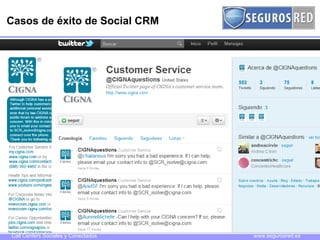 Casos de éxito de Social CRM 