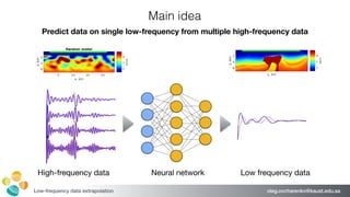 Neural network-based low-frequency data extrapolation | PDF