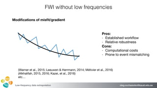 Neural network-based low-frequency data extrapolation | PDF