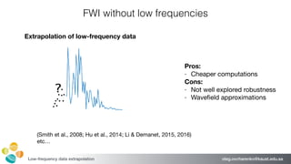 Neural network-based low-frequency data extrapolation | PDF