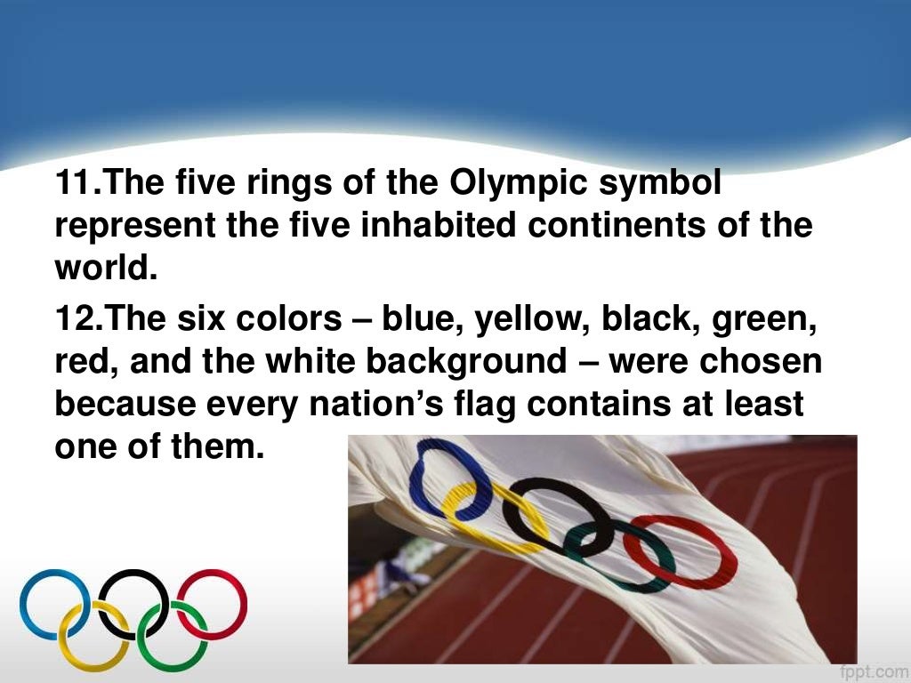 12 FACTS ABOUT THE OLYMPICS THAT WILL BLOW YOUR MIND
