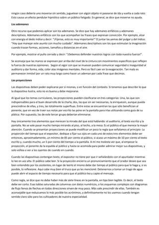 El arte de hablar en publico