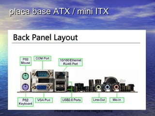 placa base ATX / mini ITX

Professor : Francesc Raga i Roca

 