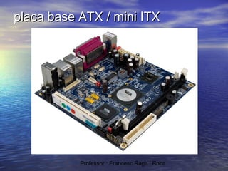 placa base ATX / mini ITX

Professor : Francesc Raga i Roca

 