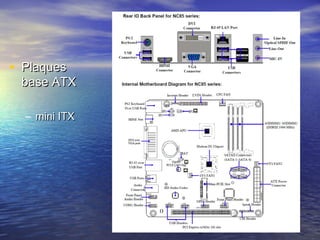 • Plaques

base ATX
– mini ITX

Professor : Francesc Raga i Roca

 
